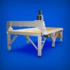 Pro Line CNC Milling Machine 3D Model with Spurgear Racks: Unleashing the Power of Precision