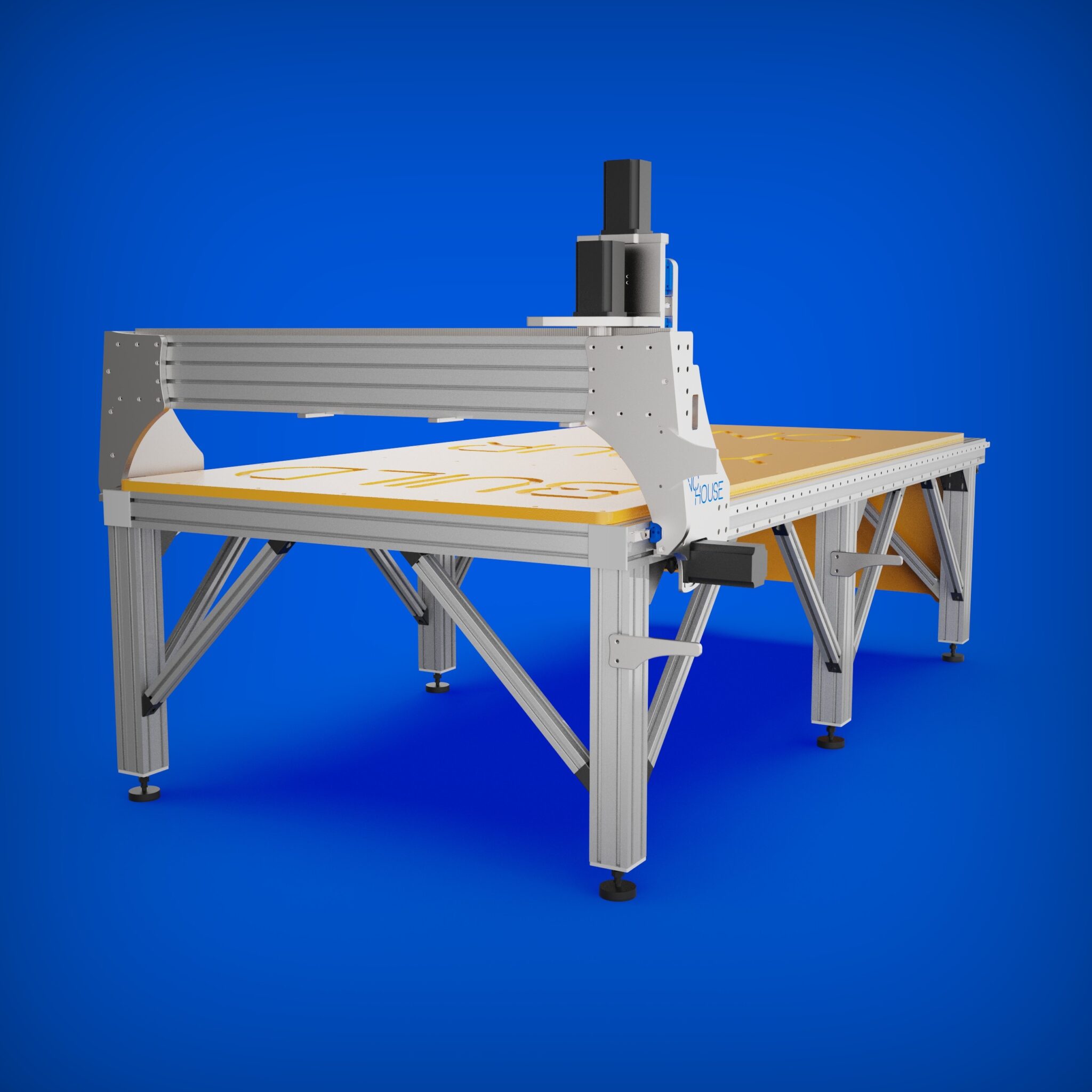 Pro Line CNC Kit – Rack Drive System for Large Format Machining